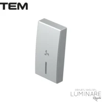 MODUL TIPKA SA INDIKACIJOM I OZNAKOM VENTILATOR 1M SREBRNA MAT