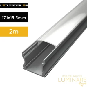 nadgradni alu. profil za led traku-duboki-2metra-led profiles-lp102-mlk-luminare rasvjeta