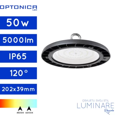 LED INDUSTRIJSKA UFO SVJETILJKA 50W IP65