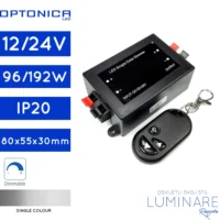 KONTROLER ZA JEDNOBOJNU LED TRAKU 12/24V(96/192W) SA DALJINSKIM