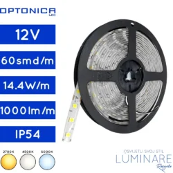 led traka 5050-14.4w-60led-ip54-2700k-4500k-6000k-10milimetara-1000lumena-luminare rasvjeta
