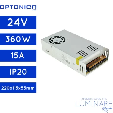 napajanje 360w 15a 24v standard series-luminare rasvjeta