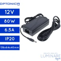 NAPAJANJE 80W 6.5A 12V IP20 SA UTIKAČEM