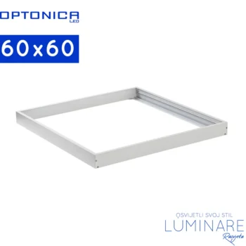 okvir za led panel 60x60-bijeli-aluminijski-60x60-luminare rasvjeta