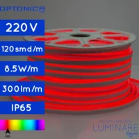 LED FLEX NEON 220V IP65 CRVENA 1m