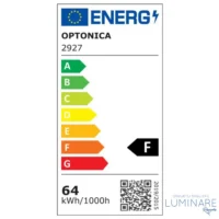 Alternative view of LED PLAFONJERA 64W KVADRATNA BIJELA 600x600x80mm