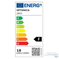 Alternative view of LED PLAFONJERA 18W OKRUGLA MAT BIJELA