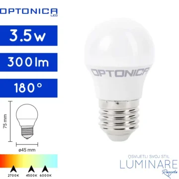 led zarulja 3.5w-g45-e27-optonica-luminare rasvjeta