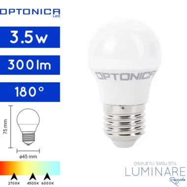 LED ŽARULJA E27 3.5W MALA