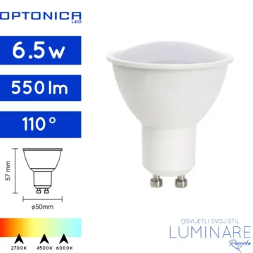 gu10 zarulja-6.5w-2 godine jamstvo