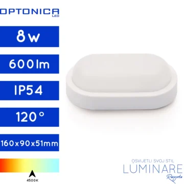 LED SVJETILJKA 8W VANJSKA IP54