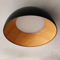 Alternative view of LED PLAFONJERA 42W MEZZA LEGNO SANDY BLACK/WOOD GRAIN 4000K