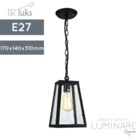 VISILICA LOFT-146-1 BLACK+CLEAR