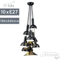 VISILICA PD65-10 TORCH PENDANT BLACK