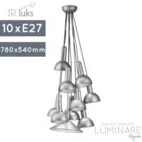 VISILICA PD65-10 TORCH PENDANT SILVER