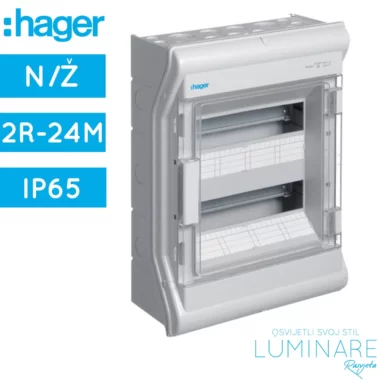 NADGRADNI ORMAR VECTOR 2R-24M IP65 VE212L HAGER