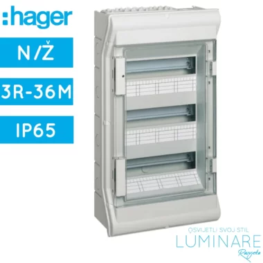 NADGRADNI ORMAR VECTOR 3R-36M IP65 VE312L HAGER