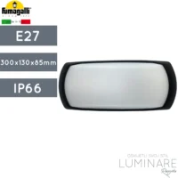 VANJSKA ZIDNA SVJETILJKA FRANCY OP E27 CRNA IP66