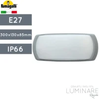 VANJSKA ZIDNA SVJETILJKA FRANCY OP E27 SIVA IP66