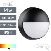 VANJSKA LED PLAFONJERA MY2S14XA2 14W 4000K IP54 CRNA