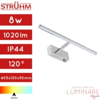 kupaonska svjetiljka-sa prekidacem-marta-8w-40cm-4000k-luminare rasvjeta
