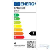 Alternative view of LED FILAMENT ŽARULJA E14 4W 2500K G45