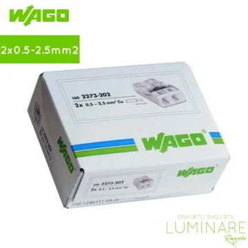 wago klema-stezaljka-uticna-2x0.5-2.5mm2-kutija-2273-202-luminare rasvjeta