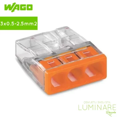 wago klema-stezaljka-utična-3x0.5-2.5mm2-2273-203-luminare rasvjeta