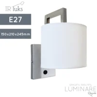 ZIDNA SVJETILJKA LOFT 101W CHROME E27