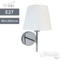 ZIDNA SVJETILJKA LOFT107W CHROME E27