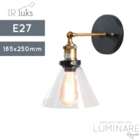 ZIDNA SVJETILJKA LOFT137W CLEAR E27