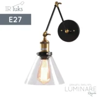 ZIDNA SVJETILJKA LOFT137WL CLEAR E27