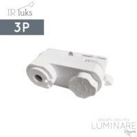 ADAPTER ZA VISILICU ZA TROFAZNU ŠINU BIJELI IRLUKS