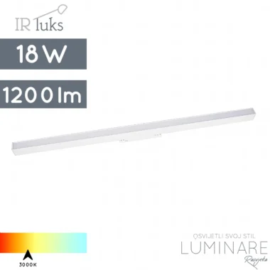 LED LINEARNI REFLEKTOR ZA MAGNETNU ŠINU 18W BIJELI