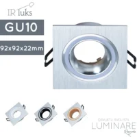 okvir za zarulju gu10-lm29131-srebrni-ir luks-kvadratni-luminare rasvjeta