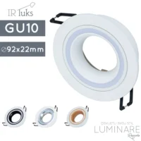 okvir za zarulju gu10-lm29130-bijeli-ir luks-okrugli-luminare rasvjeta