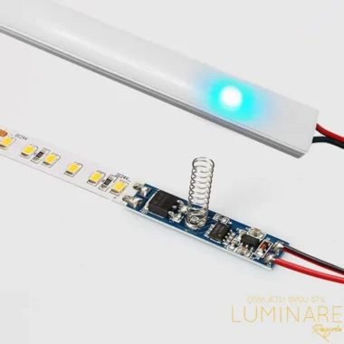 Alternative view of PREKIDAČ NA DODIR + DIMER 12/24V (96/192W) ZA ALU. PROFIL