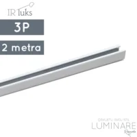 TROFAZNA ŠINA 2M BIJELA IRLUKS