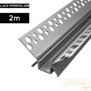 alu. profil za led traku-za rigips-kutni-vanjska montaza-2 metra-sa difuzorom-lp310-mlk-luminare rasvjeta