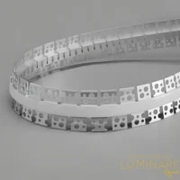 ALU. PROFIL ZA LED TRAKU UGRADBENI SAVITLJIVI 2m 17.2x13.1mm - Slika 3