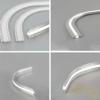 ALU. PROFIL ZA LED TRAKU UGRADBENI SAVITLJIVI 2m 17.2x13.1mm - Slika 4