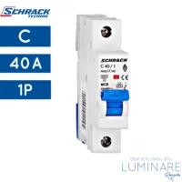 automatski osigurac-zastitni prekidac-40a-c-1p-amparo-schrack-am617140-luminare rasvjeta