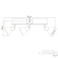 Alternative view of ZIDNA SVJETILJKA SL ANTIQ 3 CRNA E14