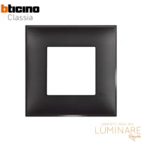 okvir bticino classia crni mat 2m-r4802bg-ukrasni okvir-luminare rasvjeta