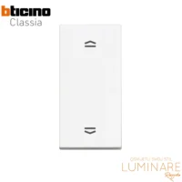 tipkalo za rolete bticino classia-10a-RW4037n-1m-bijeli-luminare rasvjeta