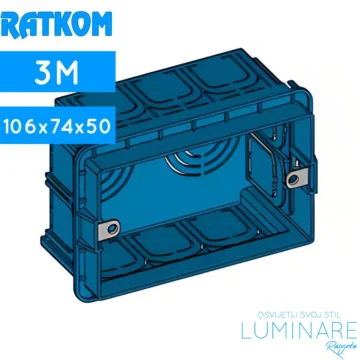 razvodna kutija 3m za ugradnju u zid-ratkom-dm30-luminare rasvjeta