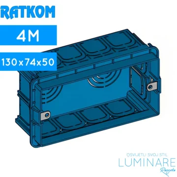 razvodna kutija 4m za ugradnju u zid-ratkom-dm40-luminare rasvjeta