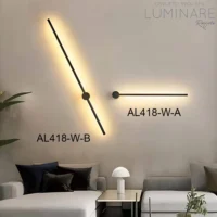 Alternative view of ZIDNA LED SVJETILJKA 11W AL418-W-B CRNA