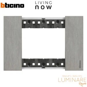 okvir bticino living now steel 3m-luminare rasvjeta