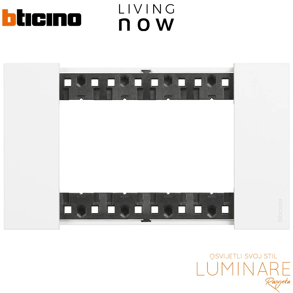 okvir bticino living now white 4m-luminare rasvjeta